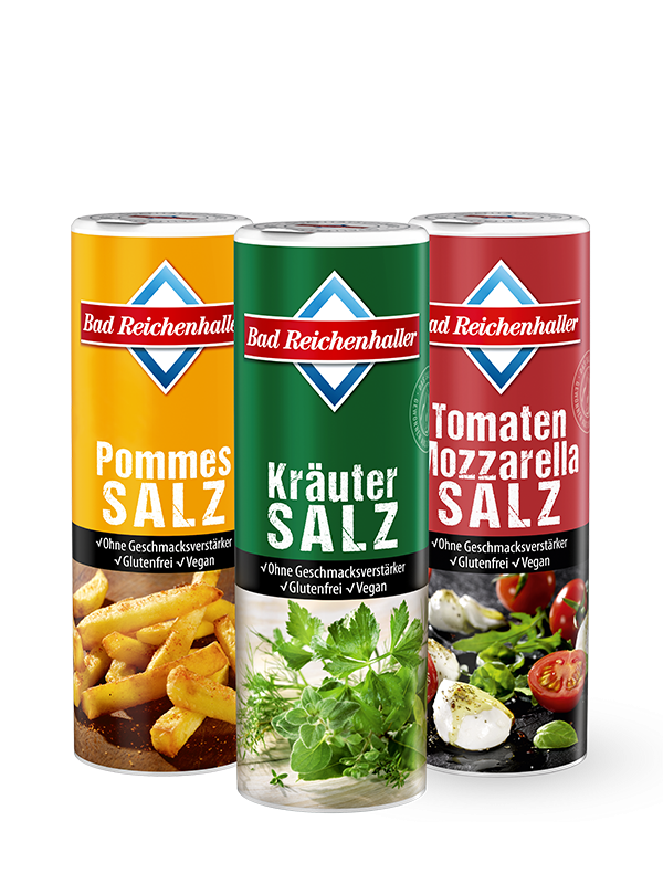 3er Set - GewürzSalze 300 g (Vorteilspack)