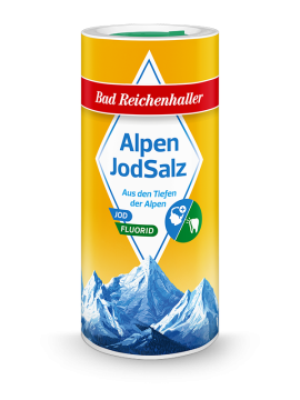 AlpenJodSalz + Fluorid 500 g Dose