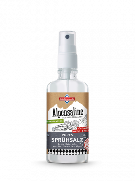 Alpensaline Pures Sprühsalz 120 ml Flasche