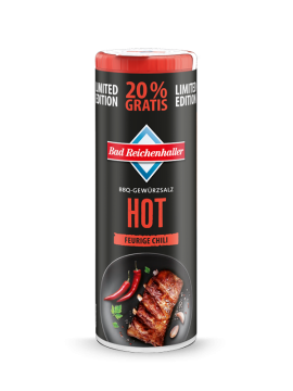 BBQ-GewürzSalz Hot 108 g (20% GRATIS)