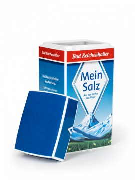 Salzvorratsdose von Seltmann Weiden (inkl. AlpenSalz 500 g Paket)