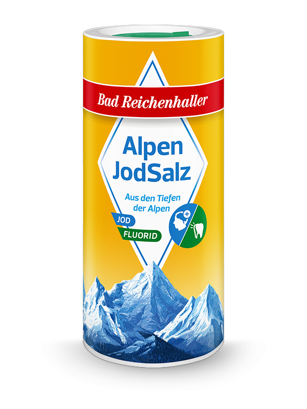 AlpenJodSalz + Fluorid 500 g Dose