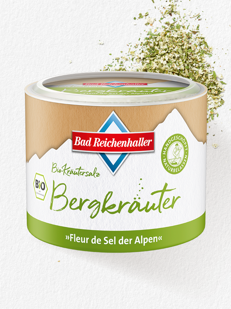 Bio-Kräutersalz BERGKRÄUTER - 