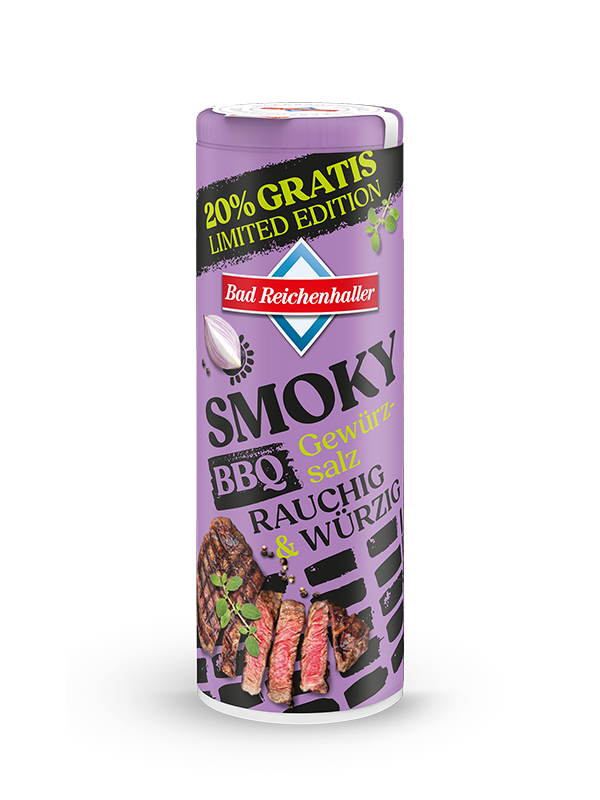 BBQ-GewürzSalz Smoky 108 g (20% GRATIS)
