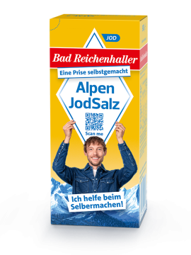 AlpenJodSalz 500 g Paket