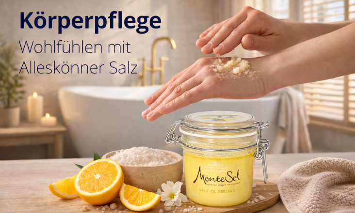 Salz schmeckt auch der Haut - Zu K&ouml;rperpflege und Wellness