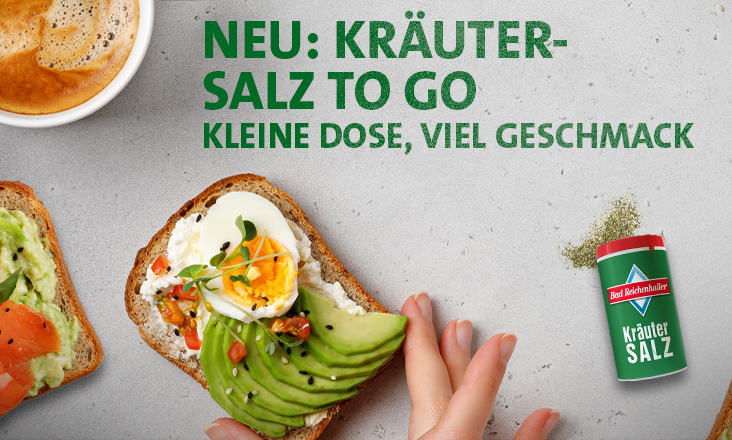 AlpenSalz to go - Der Klassiker im Miniformat